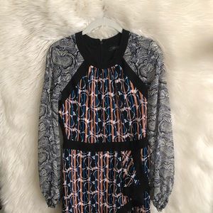 BCBGMAXAZRIA Patterned dress Sz 2